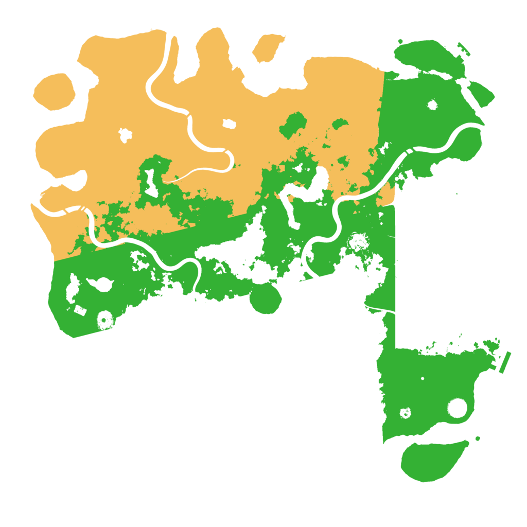 Biome Rust Map: Procedural Map, Size: 4750, Seed: 84314