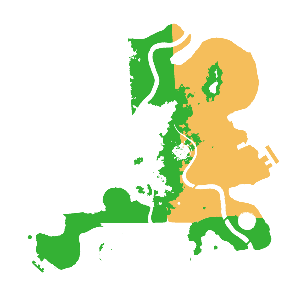 Biome Rust Map: Procedural Map, Size: 3000, Seed: 1713889065