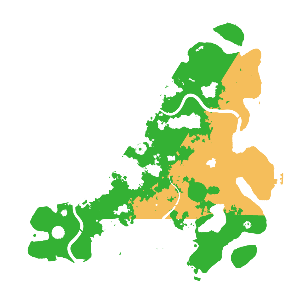 Biome Rust Map: Procedural Map, Size: 4000, Seed: 478525873