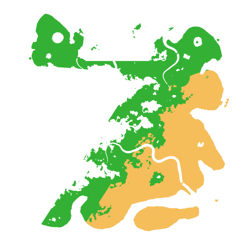 Biome Rust Map: Procedural Map, Size: 4000, Seed: 227617