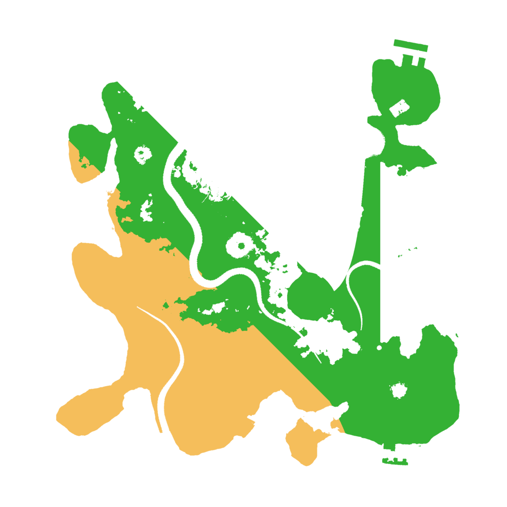 Biome Rust Map: Procedural Map, Size: 3000, Seed: 320254