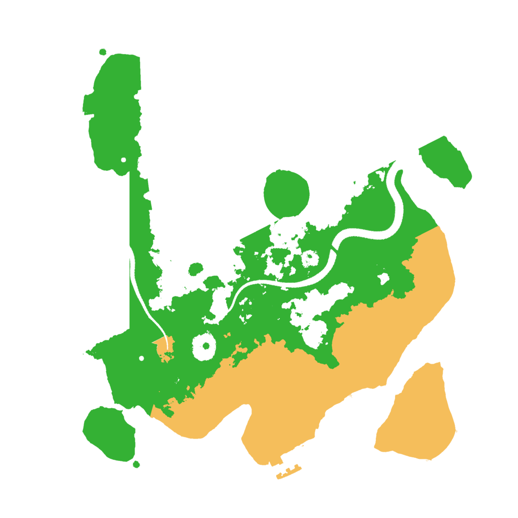 Biome Rust Map: Procedural Map, Size: 3000, Seed: 869604024