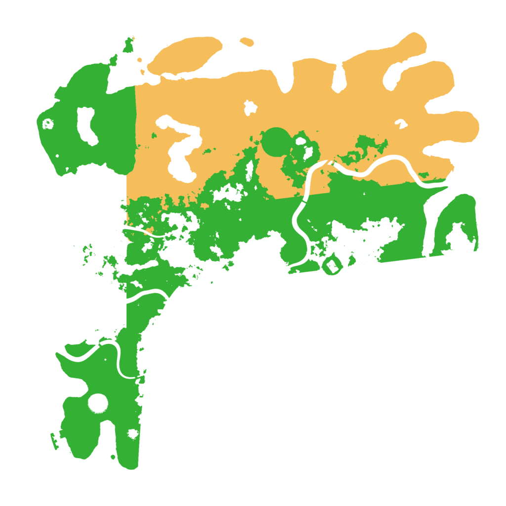 Biome Rust Map: Procedural Map, Size: 4500, Seed: 868137299