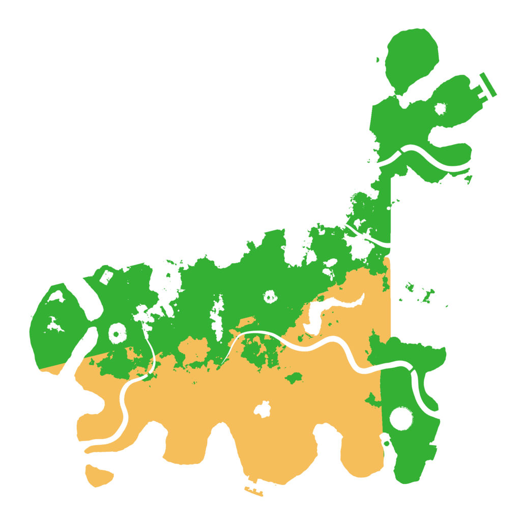 Biome Rust Map: Procedural Map, Size: 4000, Seed: 105686