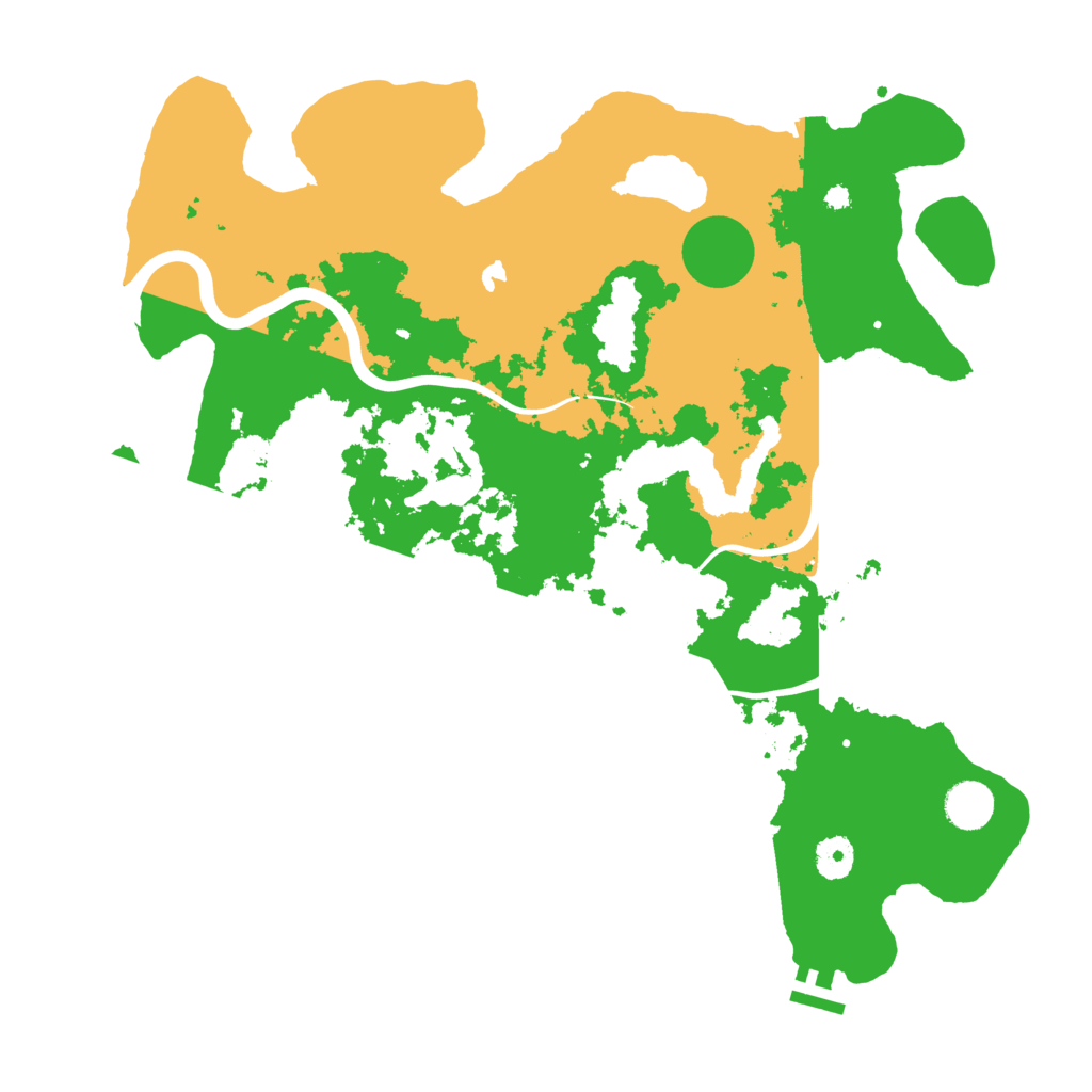Biome Rust Map: Procedural Map, Size: 4000, Seed: 1346189874
