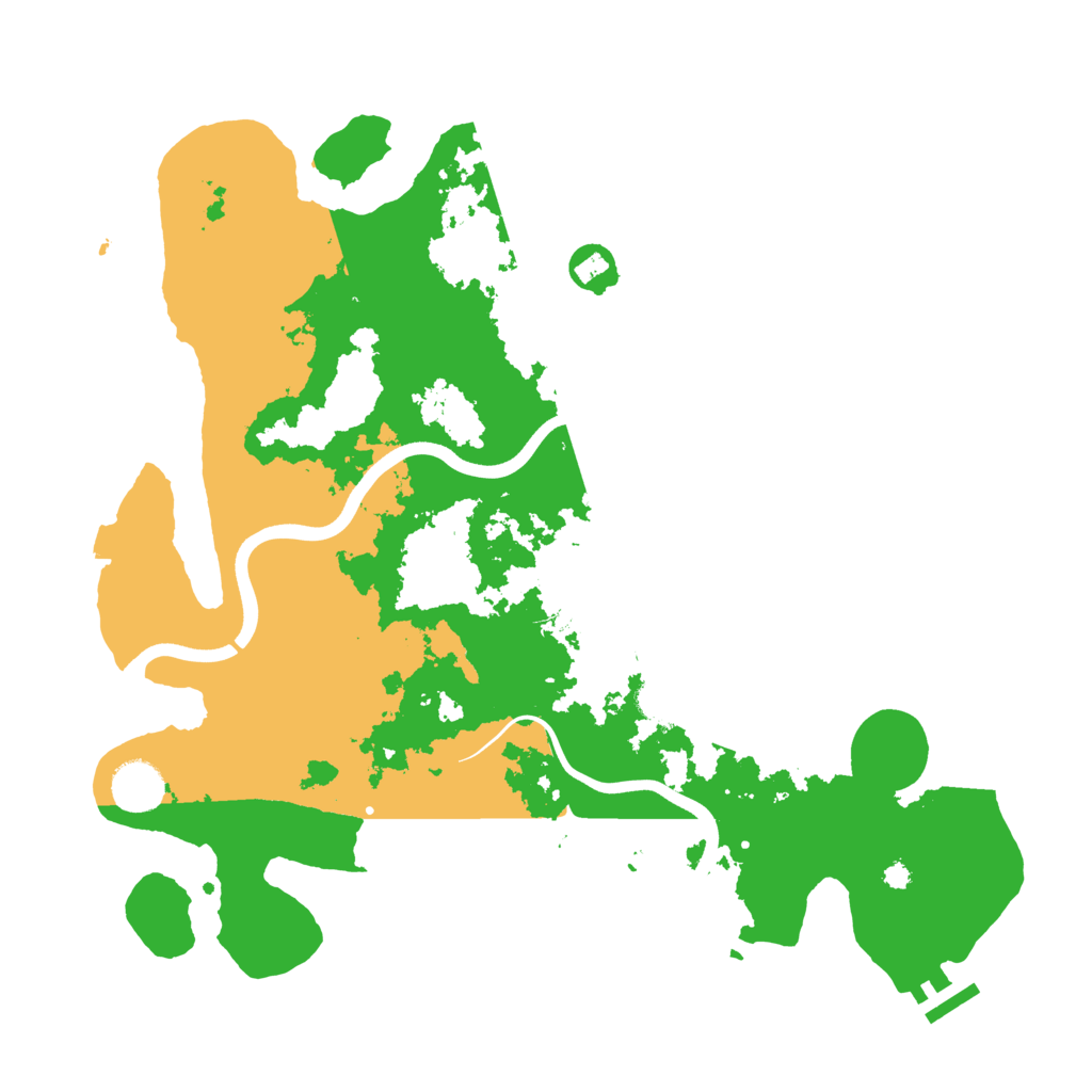 Biome Rust Map: Procedural Map, Size: 3750, Seed: 367541