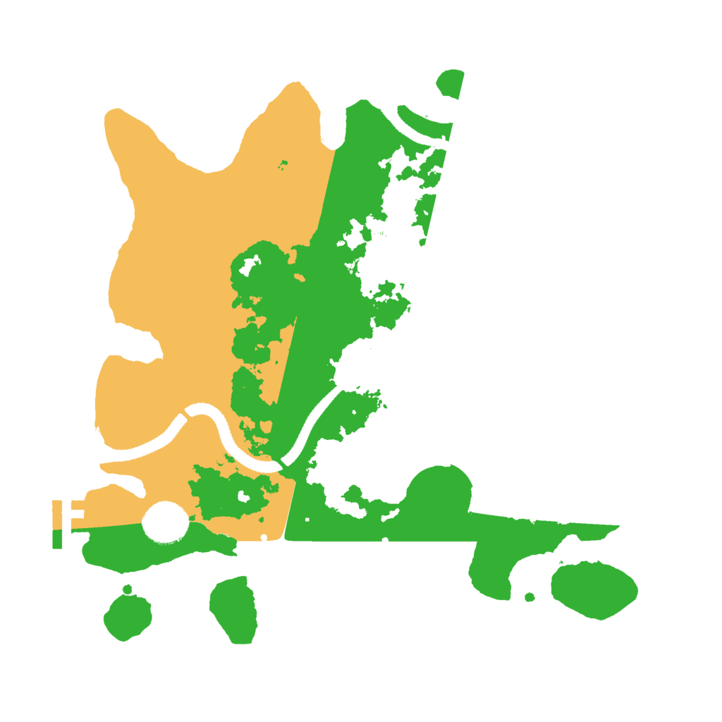 Biome Rust Map: Procedural Map, Size: 3000, Seed: 334069
