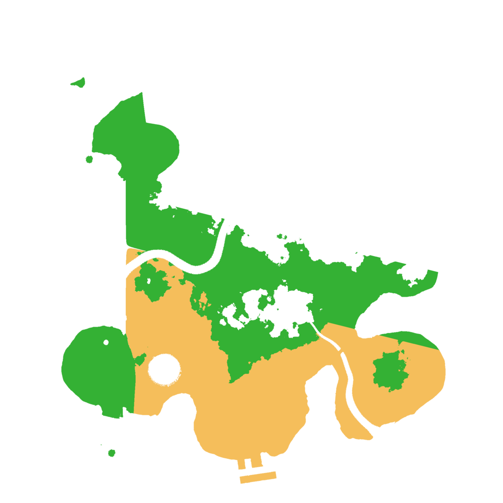 Biome Rust Map: Procedural Map, Size: 2800, Seed: 8492026