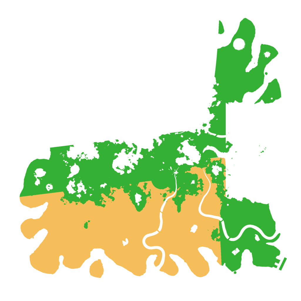 Biome Rust Map: Procedural Map, Size: 4500, Seed: 954654976