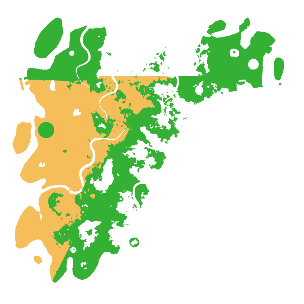 Biome Rust Map: Procedural Map, Size: 5000, Seed: 958985051