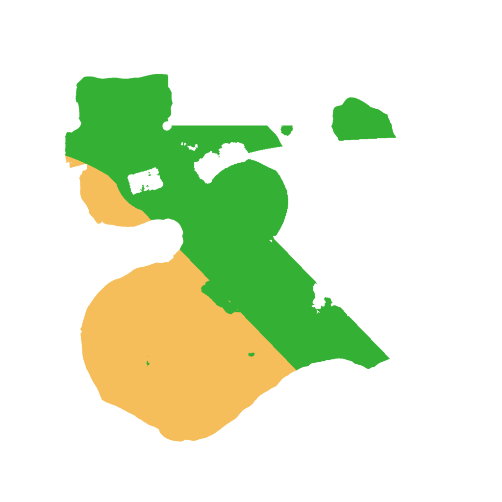 Biome Rust Map: Procedural Map, Size: 1666, Seed: 69977520