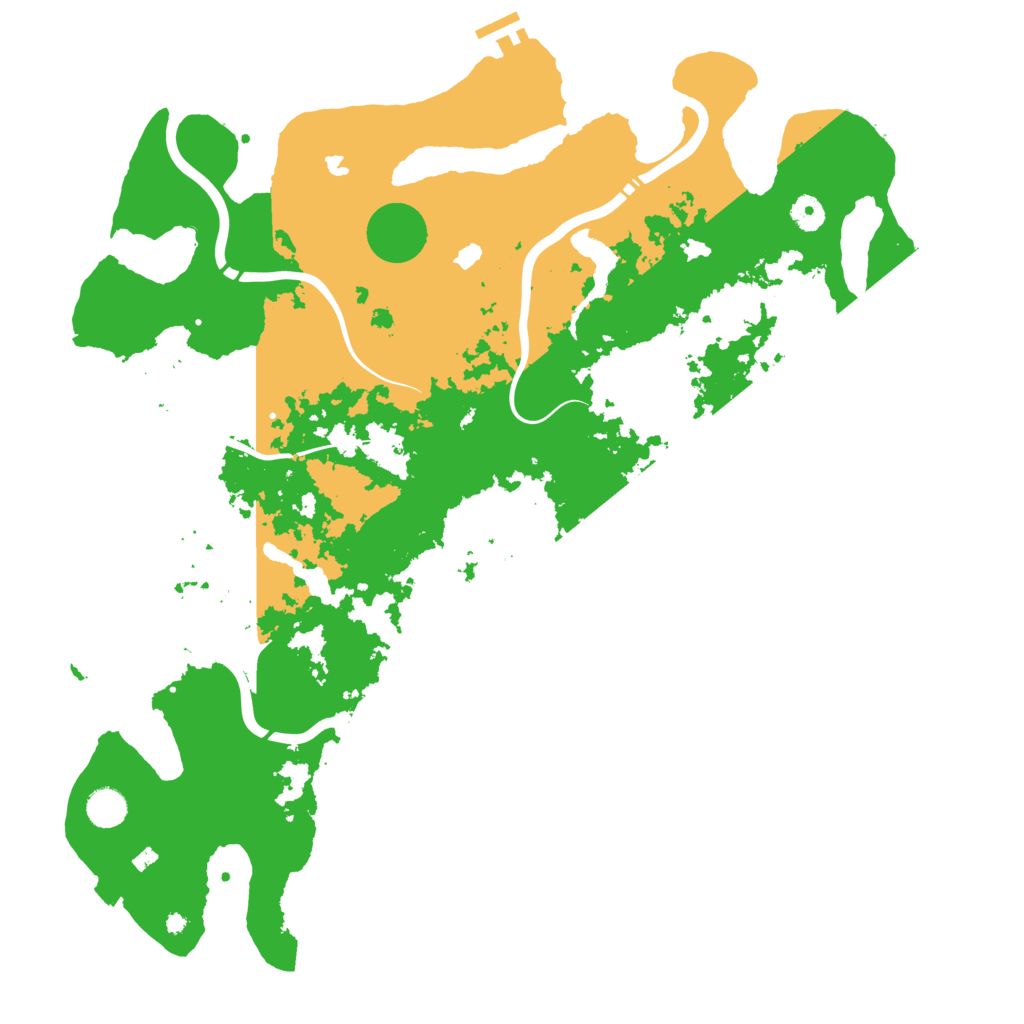 Biome Rust Map: Procedural Map, Size: 4500, Seed: 1723274626