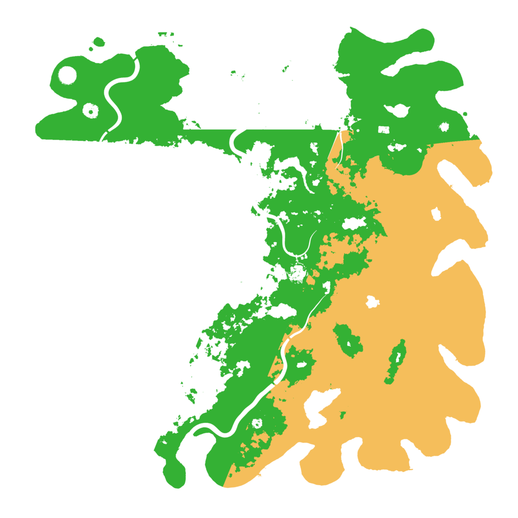 Biome Rust Map: Procedural Map, Size: 5000, Seed: 905365
