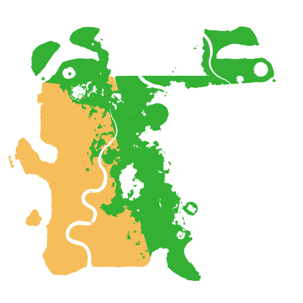 Biome Rust Map: Procedural Map, Size: 3750, Seed: 503557