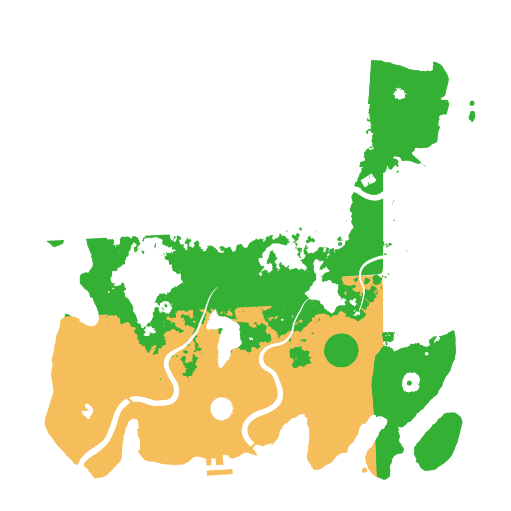 Biome Rust Map: Procedural Map, Size: 4000, Seed: 1415334522