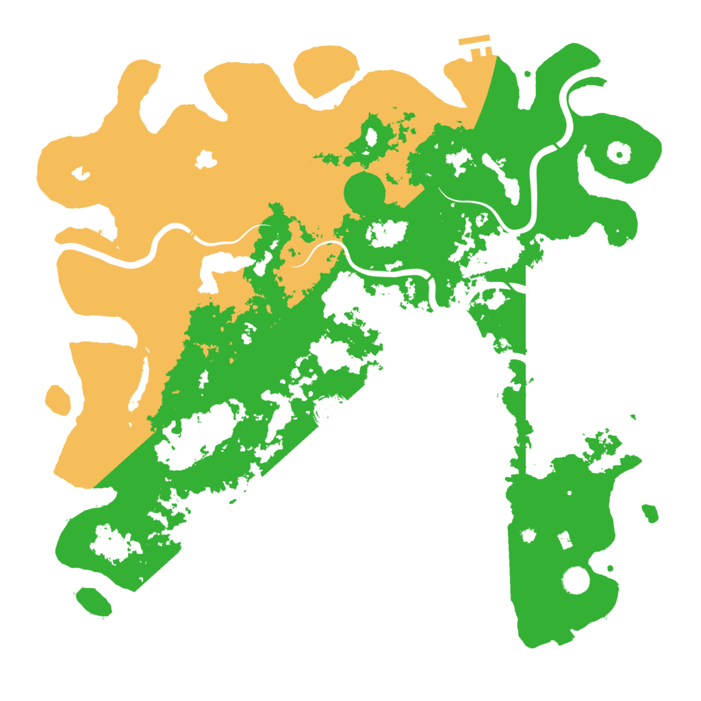 Biome Rust Map: Procedural Map, Size: 4500, Seed: 180362