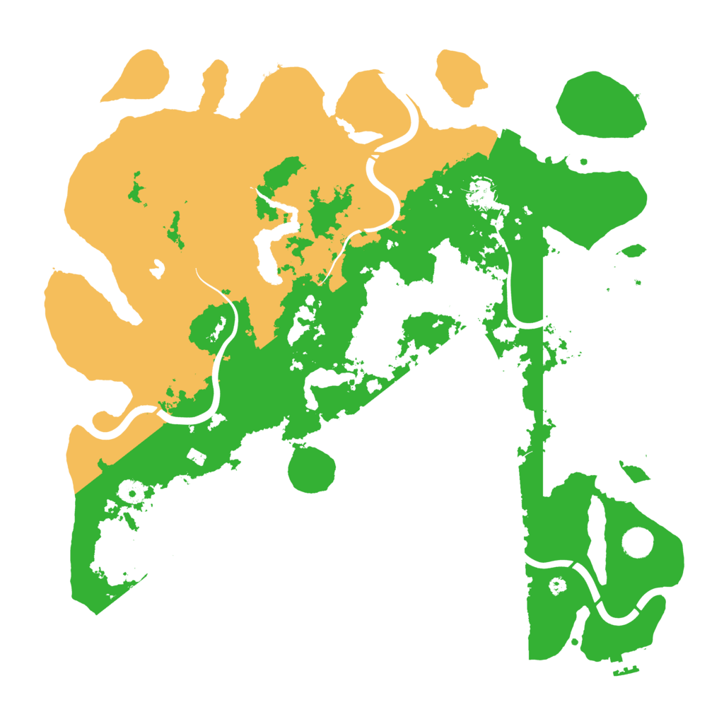 Biome Rust Map: Procedural Map, Size: 4250, Seed: 812820