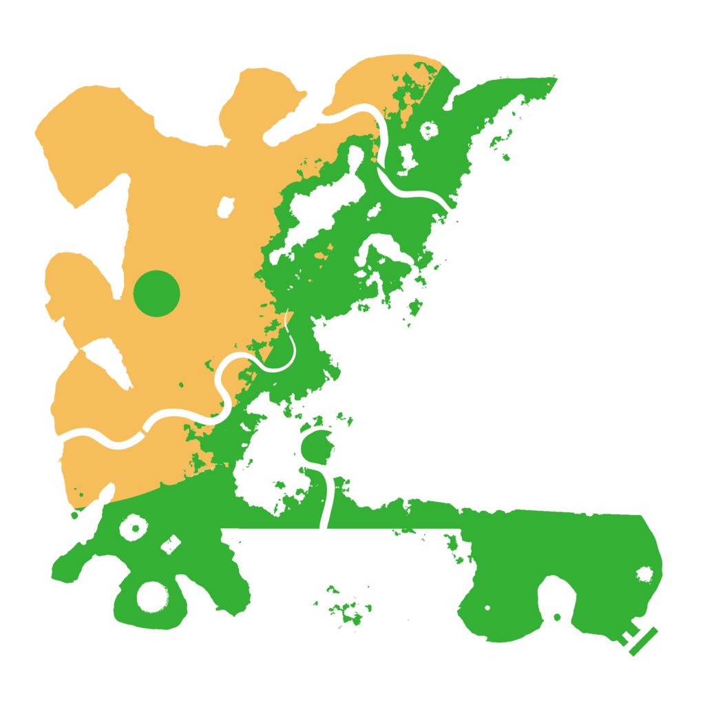 Biome Rust Map: Procedural Map, Size: 4000, Seed: 179115