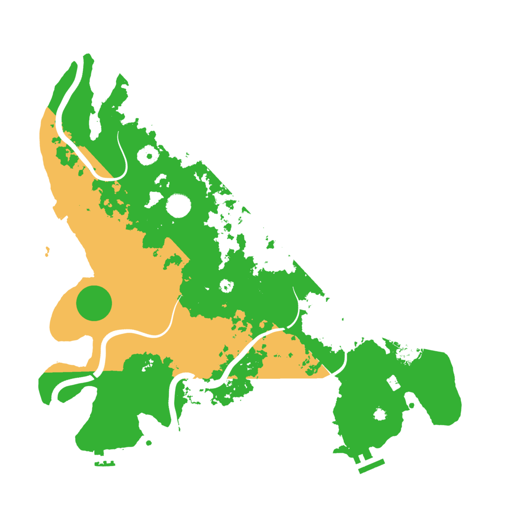 Biome Rust Map: Procedural Map, Size: 3750, Seed: 495265