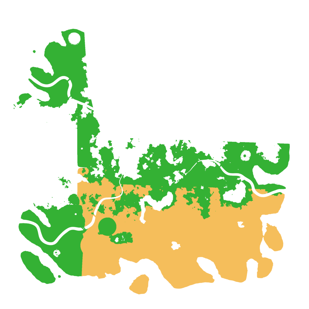 Biome Rust Map: Procedural Map, Size: 4500, Seed: 1783507103