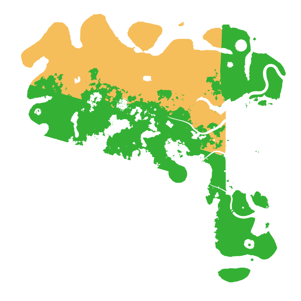Biome Rust Map: Procedural Map, Size: 4500, Seed: 1725357047