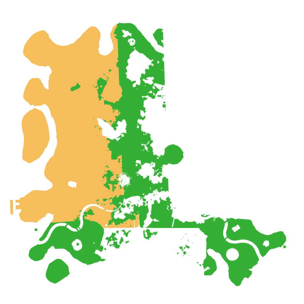 Biome Rust Map: Procedural Map, Size: 4300, Seed: 1449630810