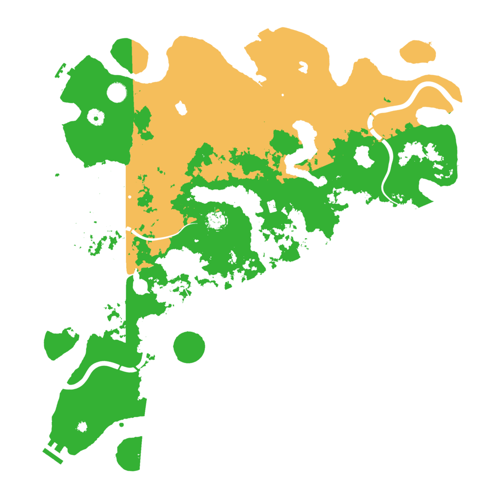 Biome Rust Map: Procedural Map, Size: 4500, Seed: 648553048
