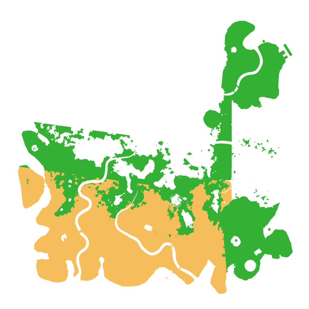 Biome Rust Map: Procedural Map, Size: 4750, Seed: 844003