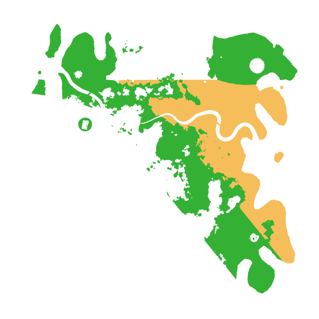 Biome Rust Map: Procedural Map, Size: 3750, Seed: 916817