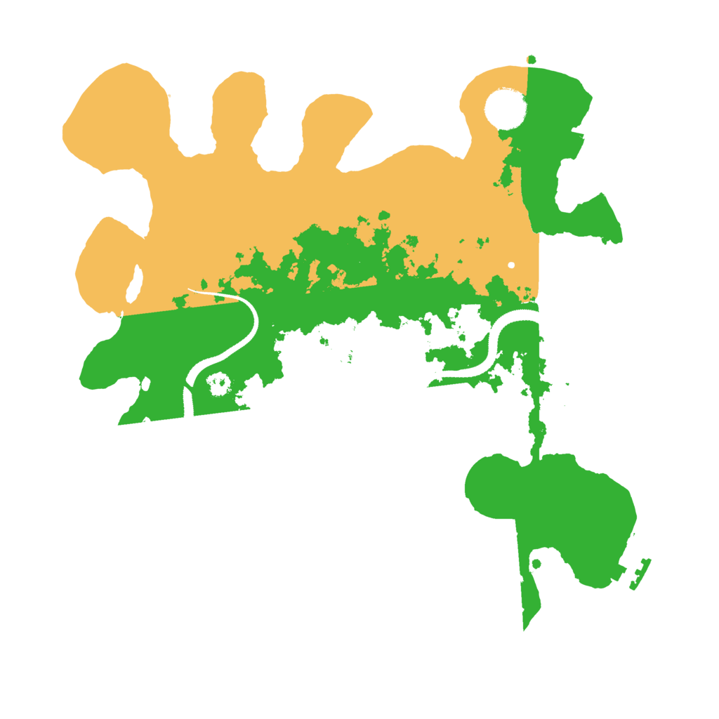 Biome Rust Map: Procedural Map, Size: 3100, Seed: 846849