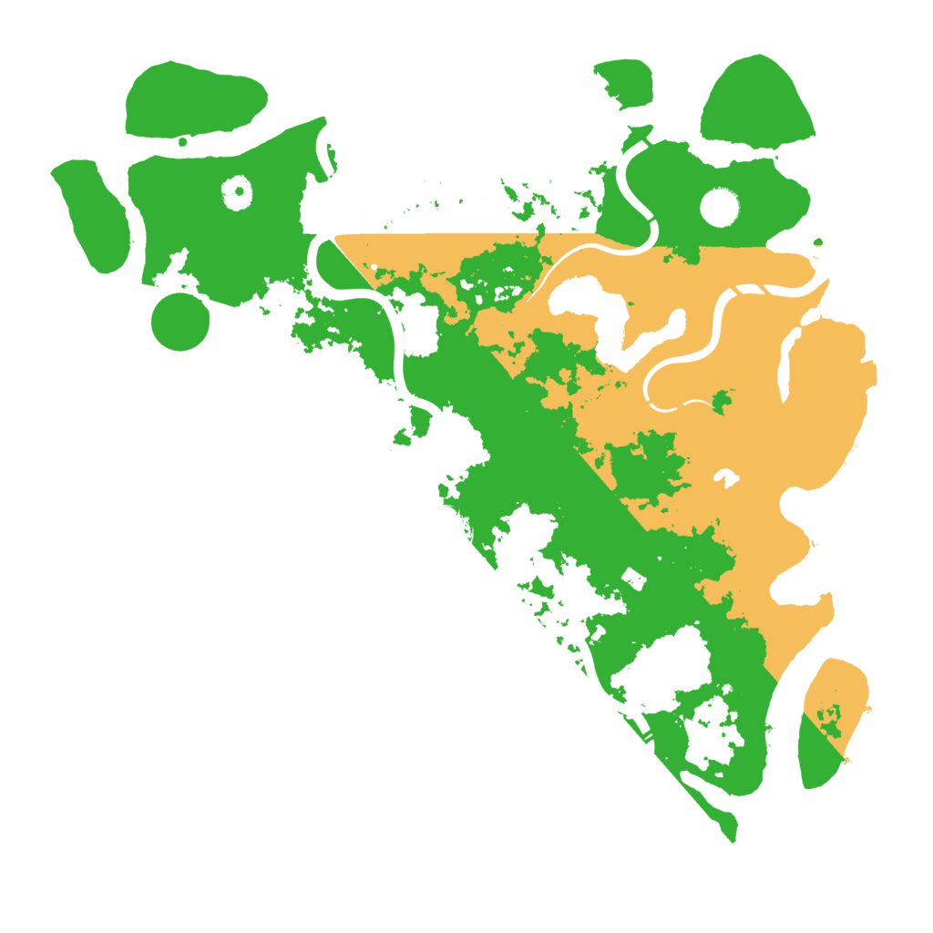 Biome Rust Map: Procedural Map, Size: 4250, Seed: 745769