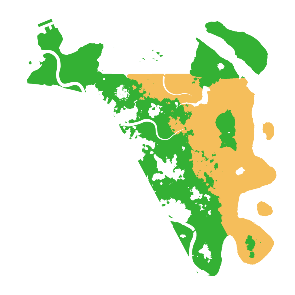Biome Rust Map: Procedural Map, Size: 4000, Seed: 143036030