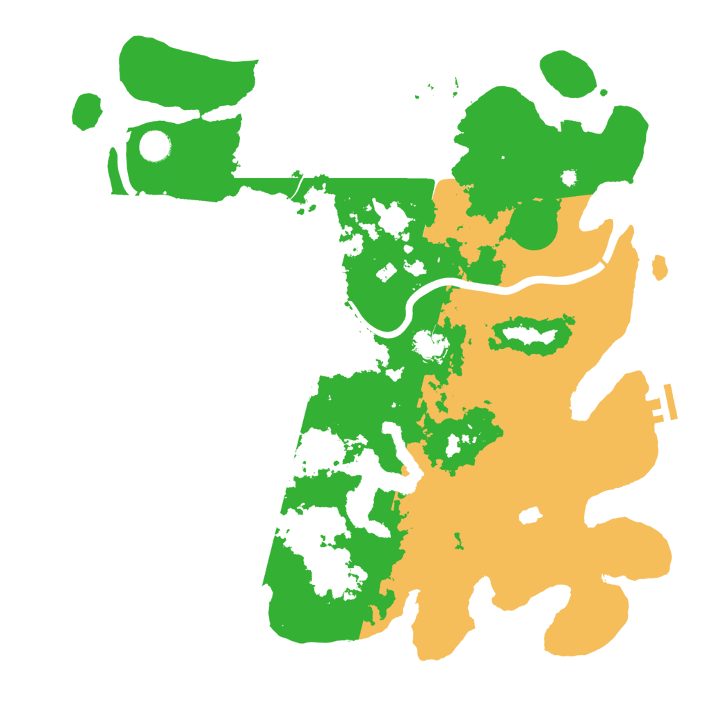 Biome Rust Map: Procedural Map, Size: 4000, Seed: 1509704652