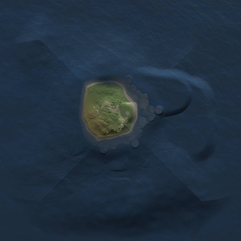 Rust Map: Procedural Map, Size: 1000, Seed: 348867444, 1 Monuments