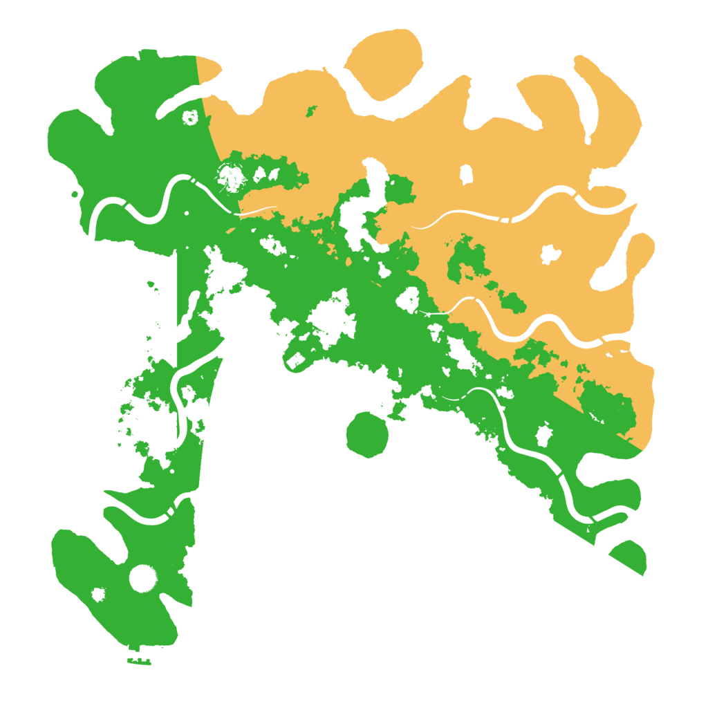 Biome Rust Map: Procedural Map, Size: 4500, Seed: 1699313500