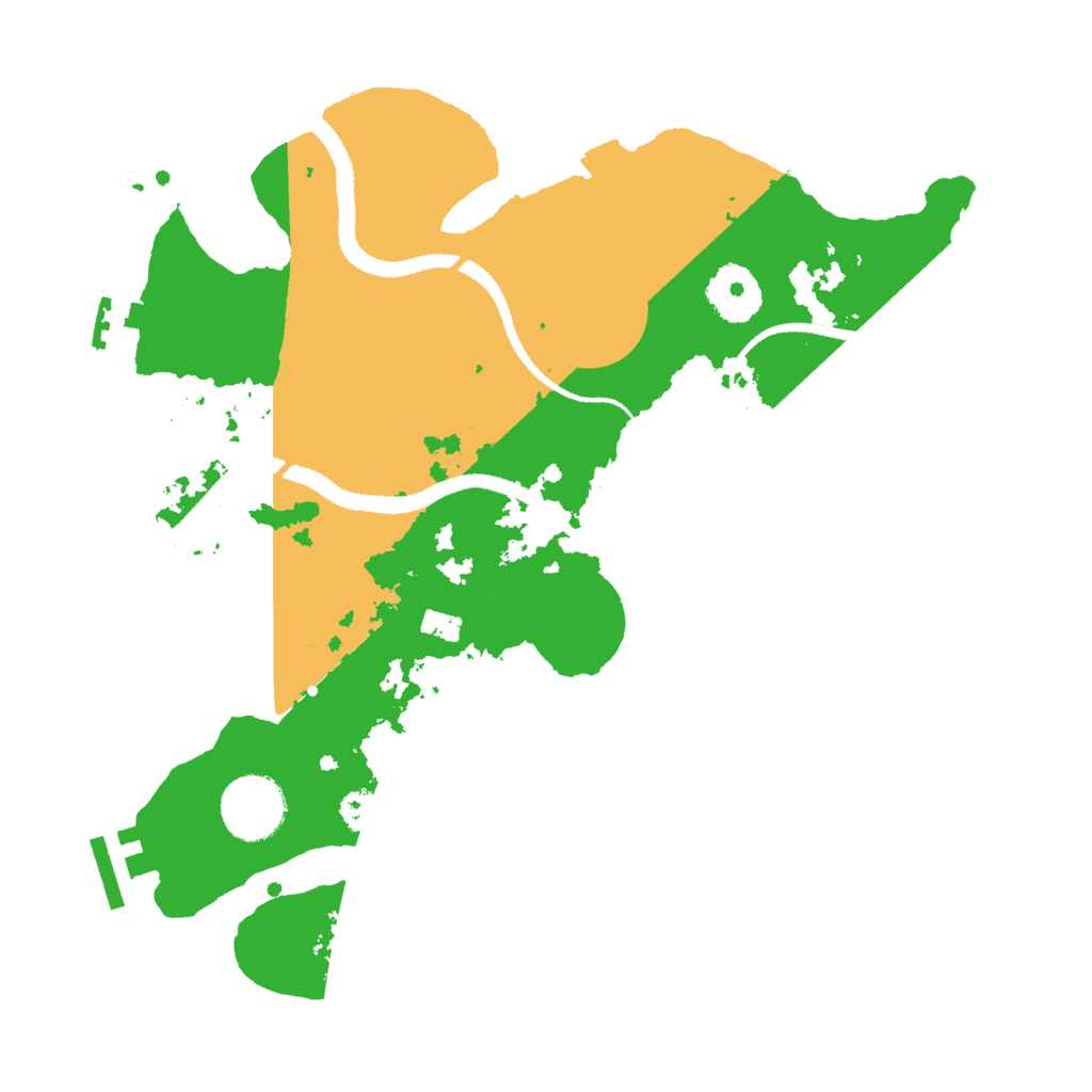 Biome Rust Map: Procedural Map, Size: 3000, Seed: 762093165
