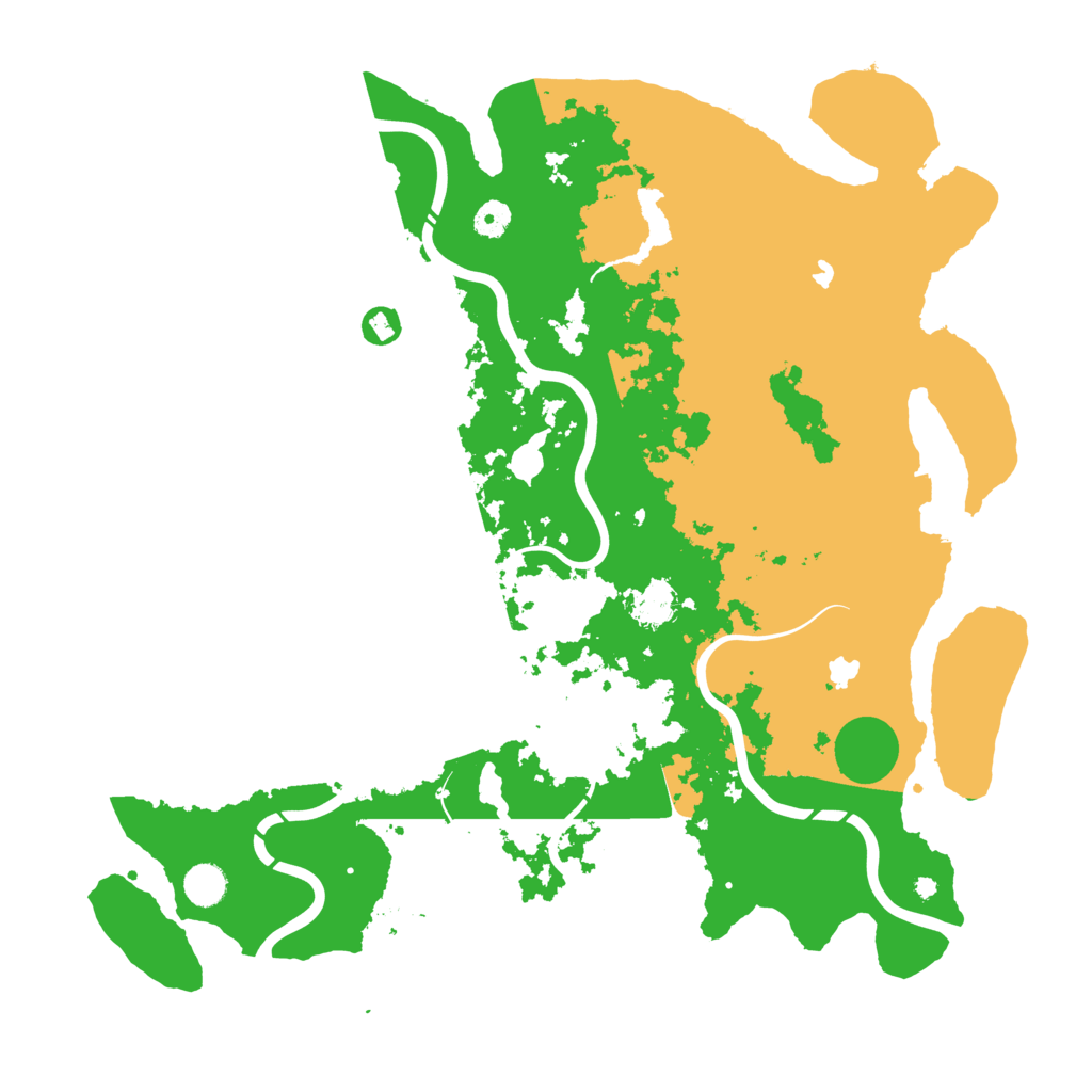 Biome Rust Map: Procedural Map, Size: 4500, Seed: 328159