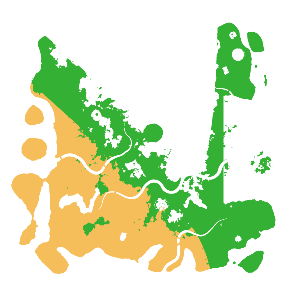Biome Rust Map: Procedural Map, Size: 4250, Seed: 1962350903