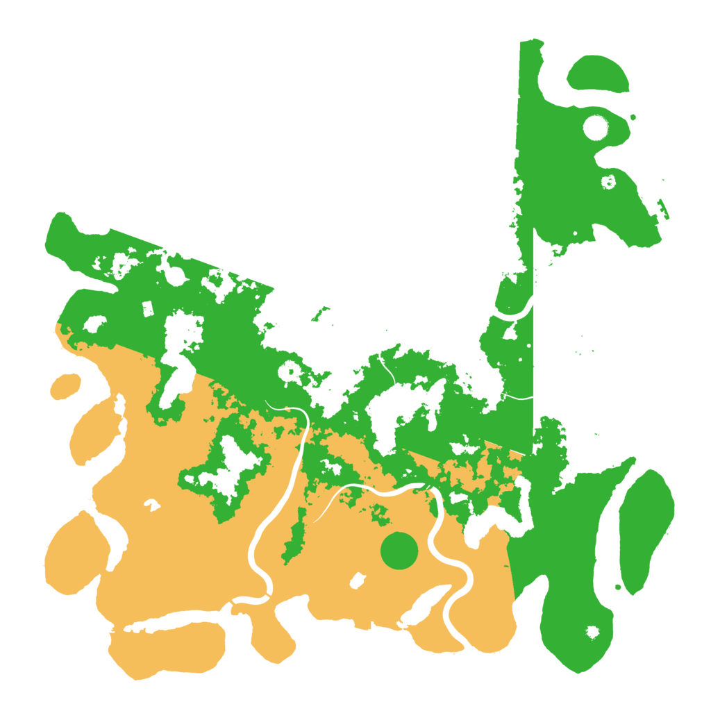 Biome Rust Map: Procedural Map, Size: 5000, Seed: 9275567