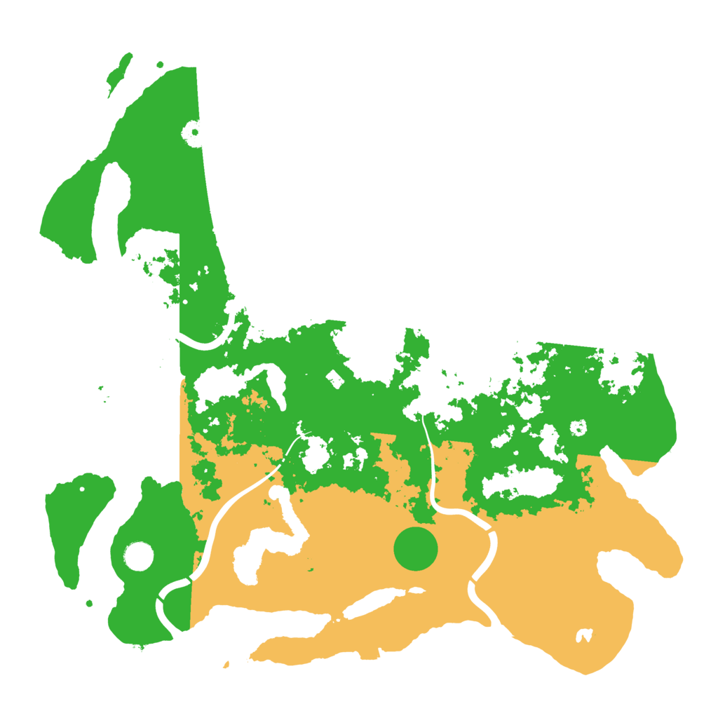 Biome Rust Map: Procedural Map, Size: 4300, Seed: 1472839056