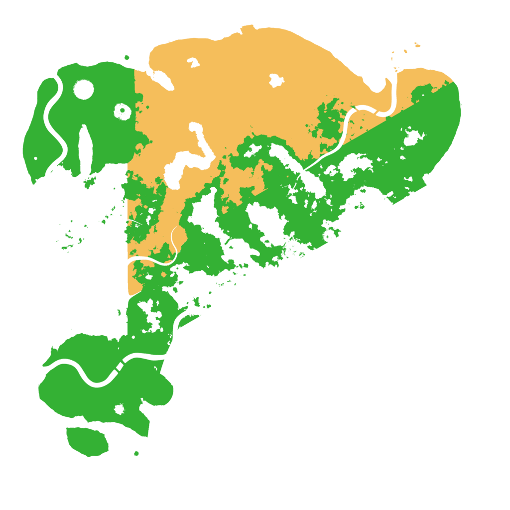 Biome Rust Map: Procedural Map, Size: 4500, Seed: 682824