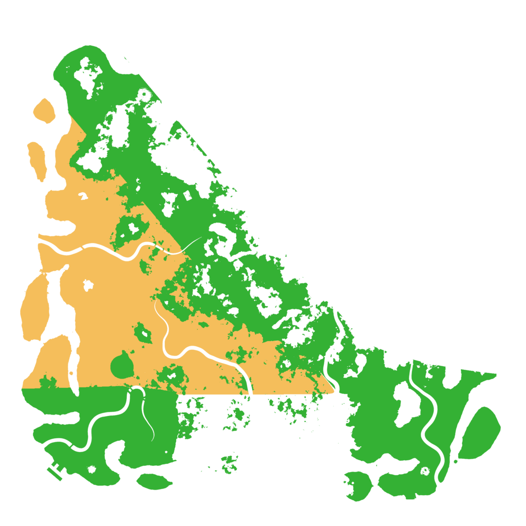 Biome Rust Map: Procedural Map, Size: 5989, Seed: 1234567890