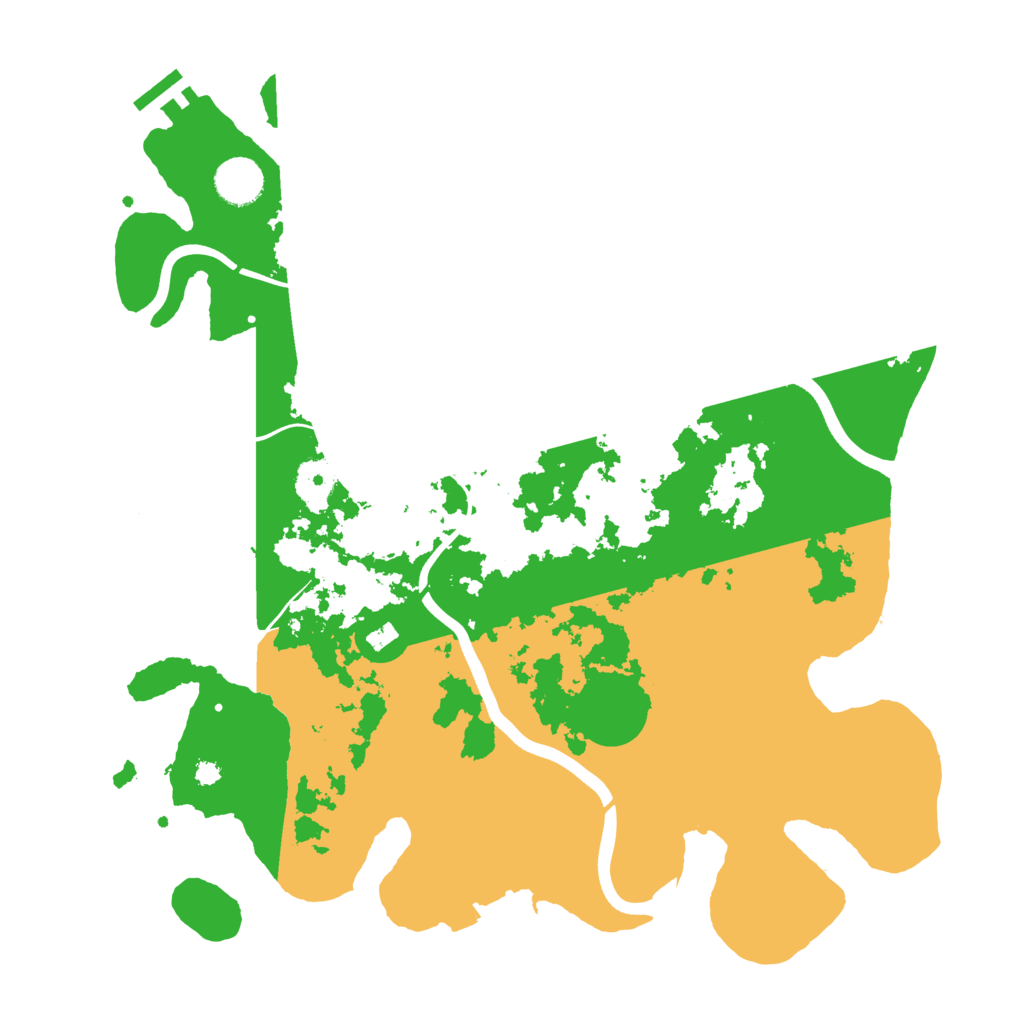 Biome Rust Map: Procedural Map, Size: 3750, Seed: 889784