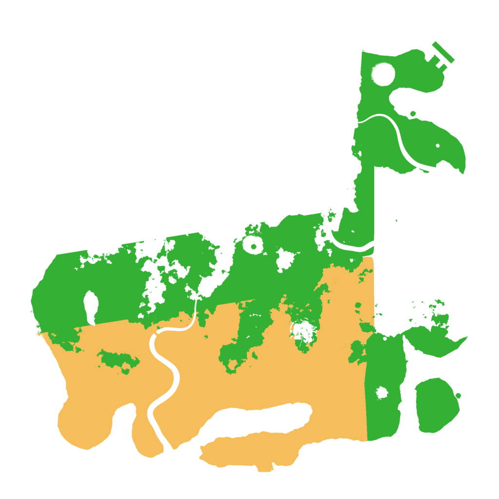 Biome Rust Map: Procedural Map, Size: 3750, Seed: 1118007665