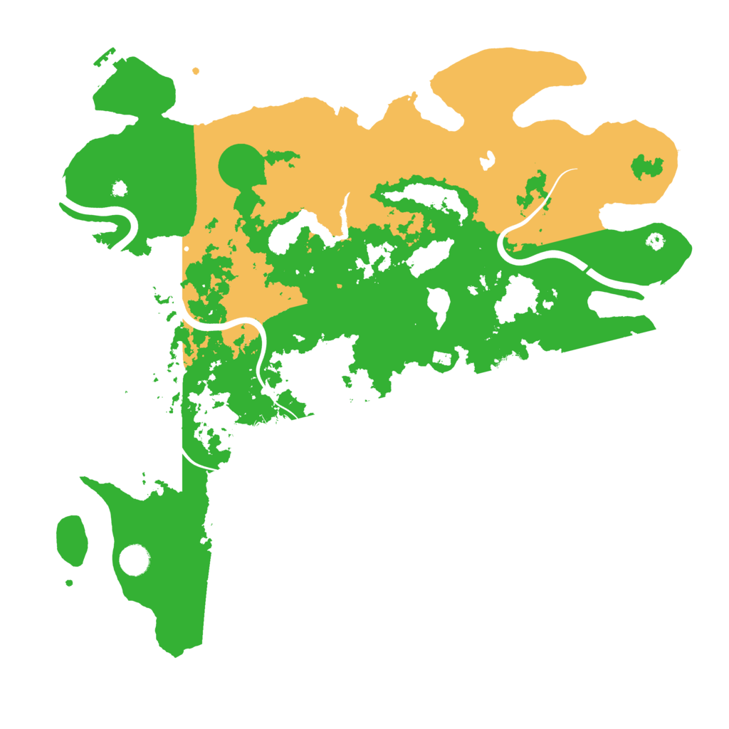 Biome Rust Map: Procedural Map, Size: 4250, Seed: 286603