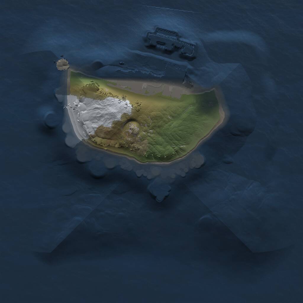 Rust Map: Procedural Map, Size: 1000, Seed: 65957682, 2 Monuments
