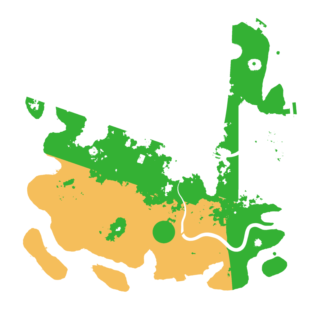 Biome Rust Map: Procedural Map, Size: 3750, Seed: 906279