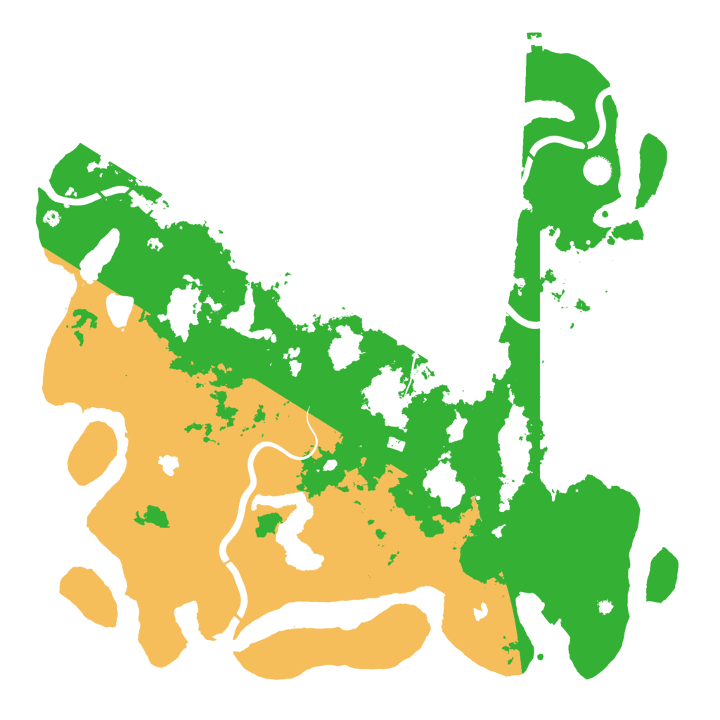 Biome Rust Map: Procedural Map, Size: 4500, Seed: 204913
