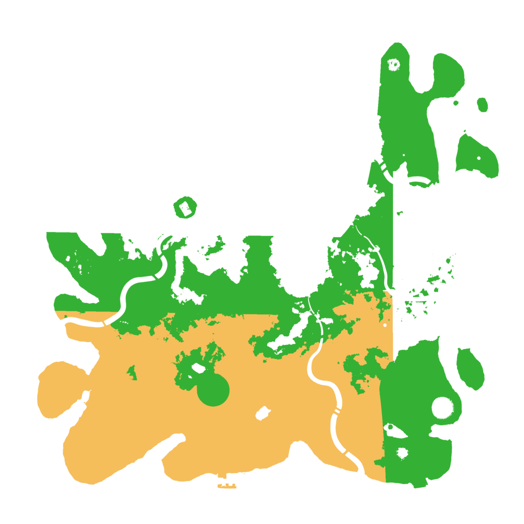 Biome Rust Map: Procedural Map, Size: 4250, Seed: 277630