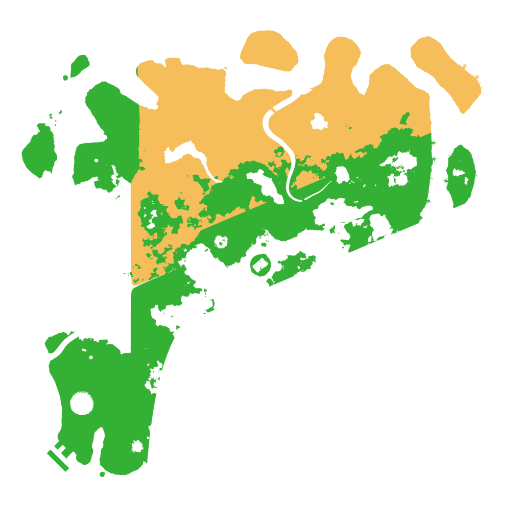 Biome Rust Map: Procedural Map, Size: 4000, Seed: 595713